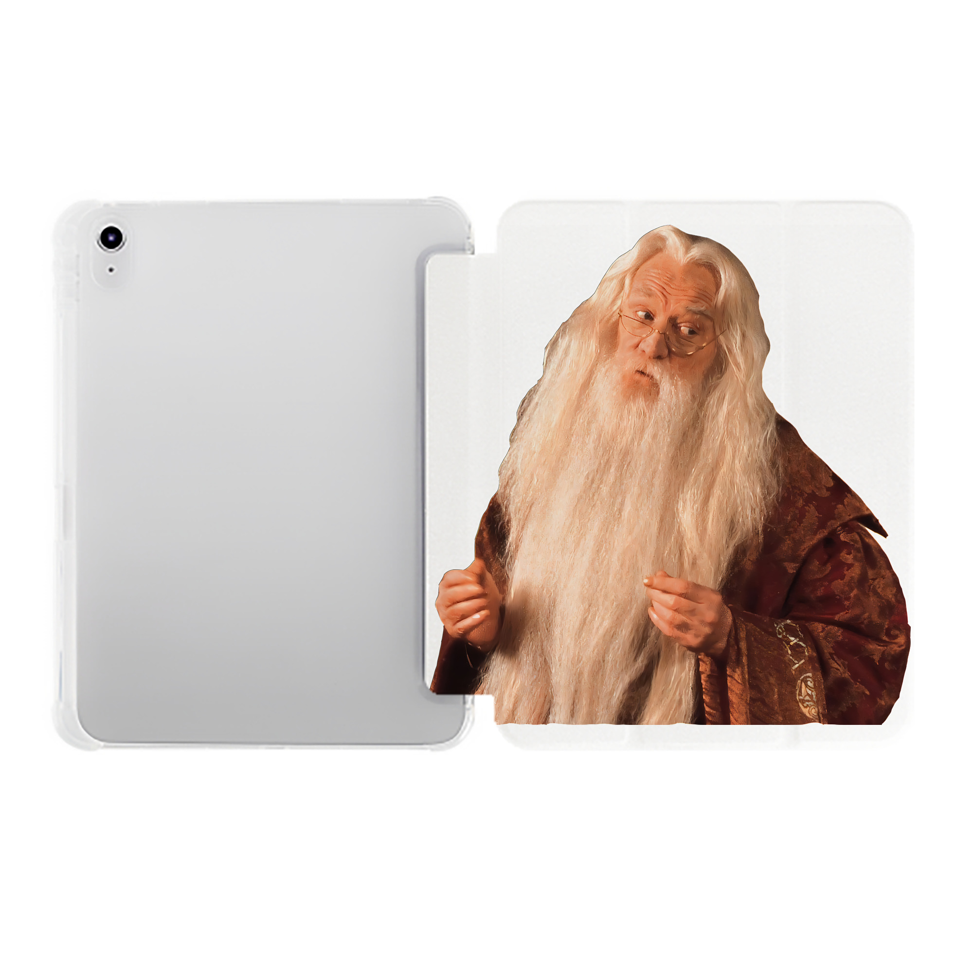 （画像用） Harry Potter ハリー・ポッターシリーズ IPad ケース ペン収納付き 三つ折りスタンド PUレザー×シリコン 対応機種9.5/10.5/10.9インチ